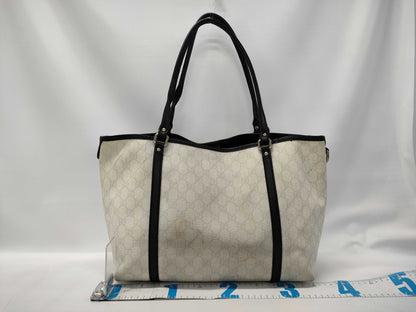 GUCCI 197953 Handbag GG Supreme Leather Tote Bag