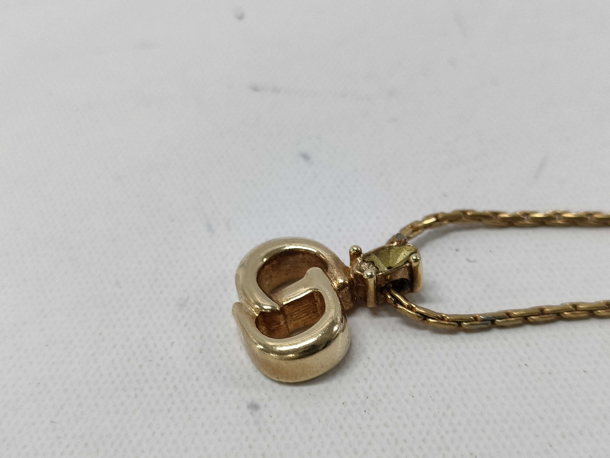 Dior Christian Dior CD Gold Necklace