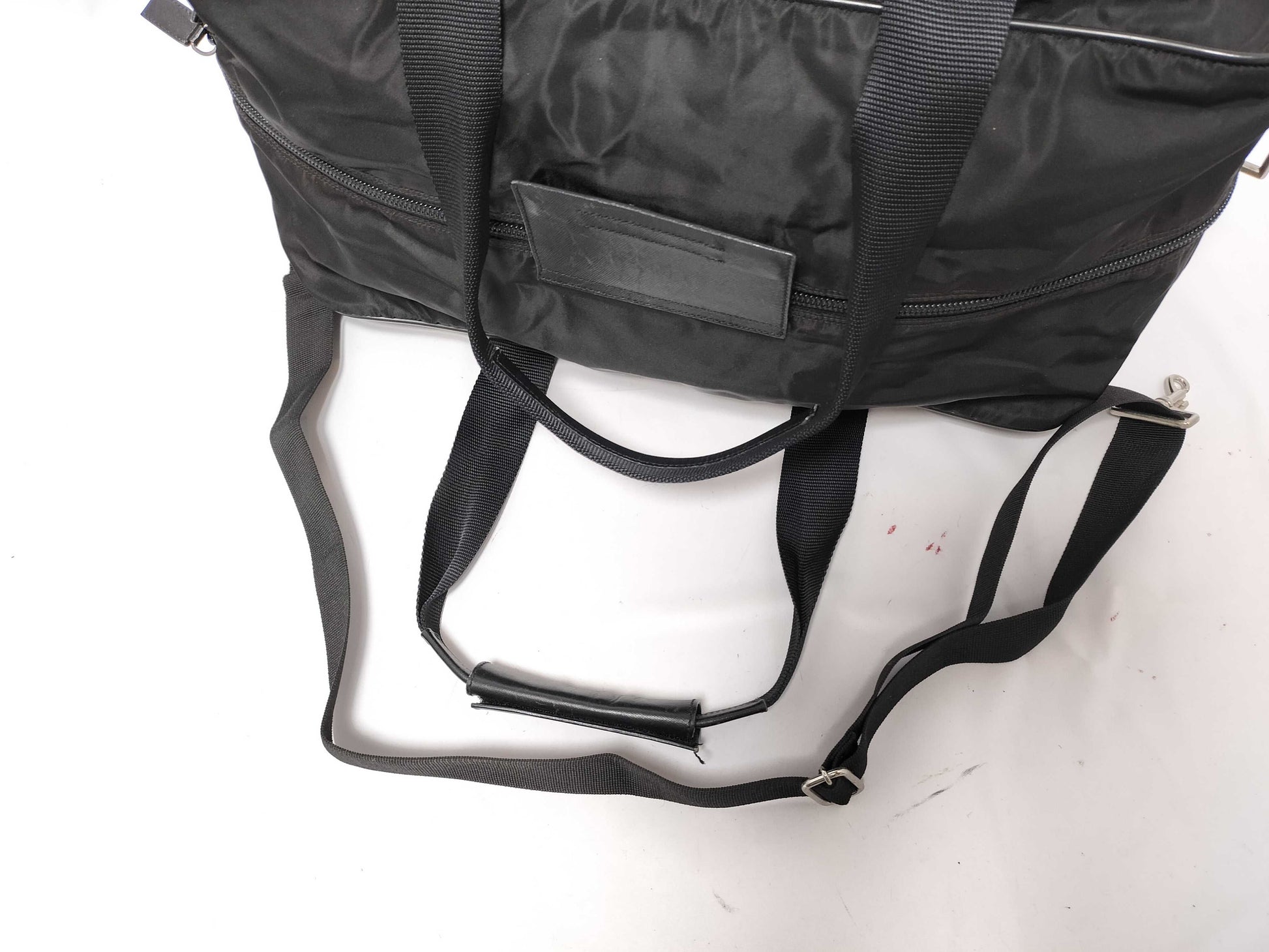 PRADA nylon Prada nylon Boston bag black Boston bag