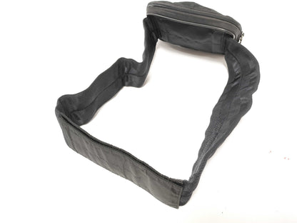 PRADA nylon waist bag, black body bag
