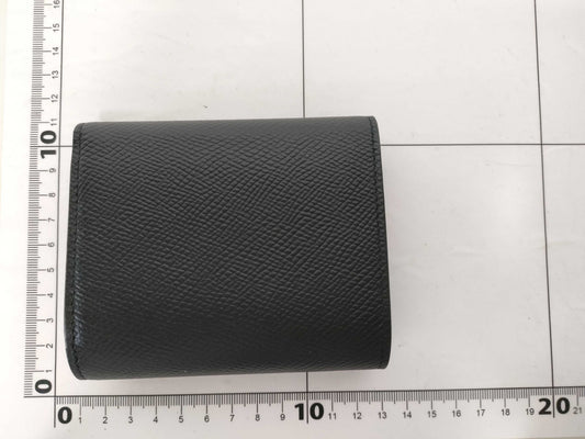 CELINE Tri-fold Wallet Black Bag Box Wallet