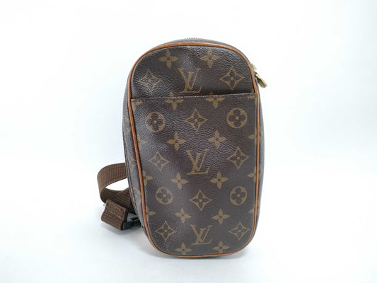 LOUIS VUITTON Monogram Pochette Ganju M51870 CA1022 Shoulder Bag