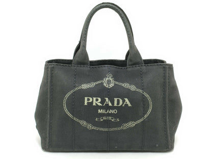 PRADA PRADA Prada Kanapa S Handbag Black Tote Bag