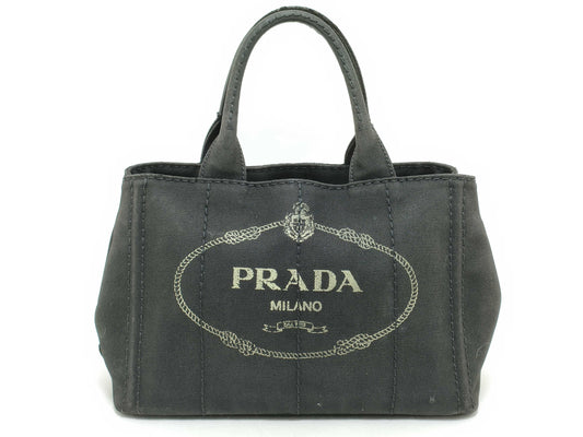 PRADA PRADA Prada Kanapa S Handbag Black Tote Bag