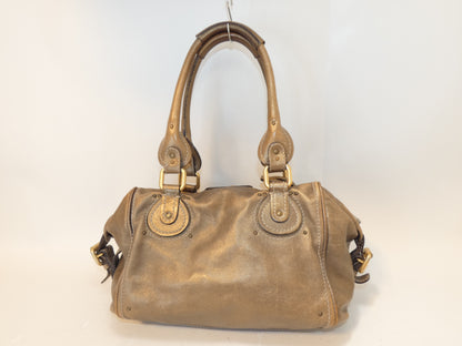 Chloe Paddington Leather Shoulder Bag