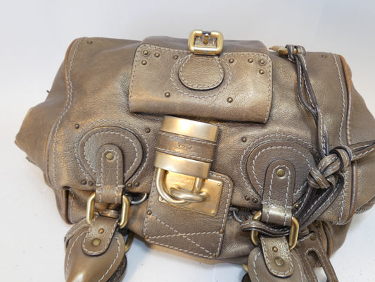 Chloe Paddington Leather Shoulder Bag