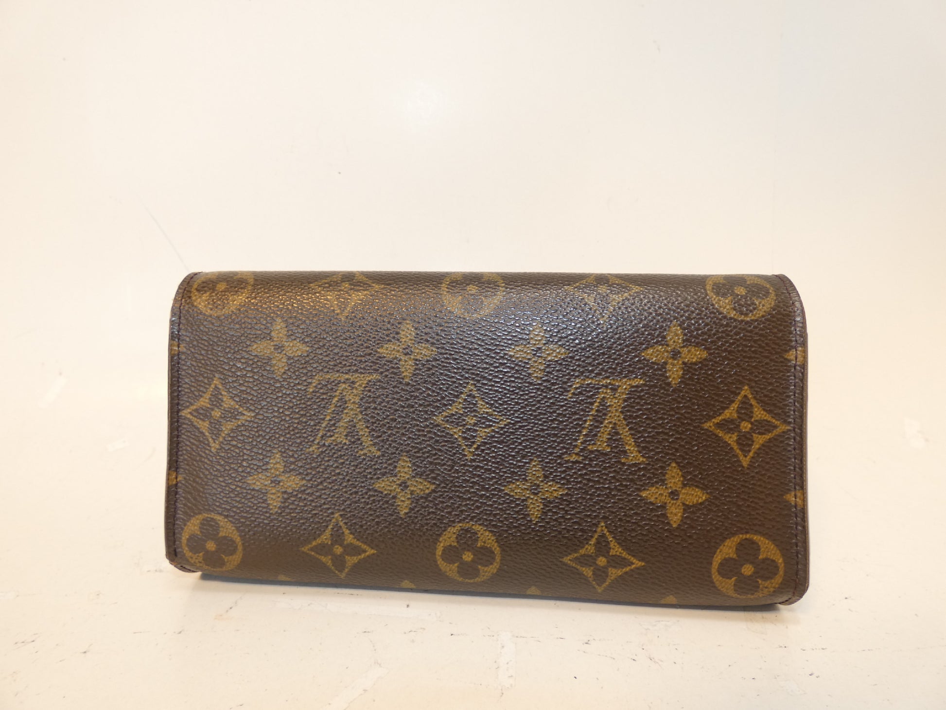 LOUIS VUITTON Monogram International Tri-fold Long Wallet