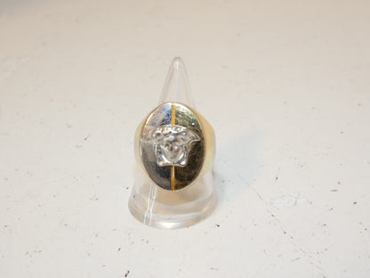 VERSACE Medusa Oval Ring