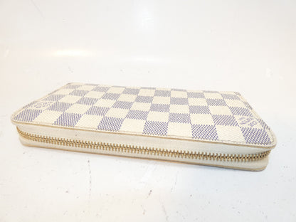 LOUIS VUITTON Damier Azur Zippy Long Wallet