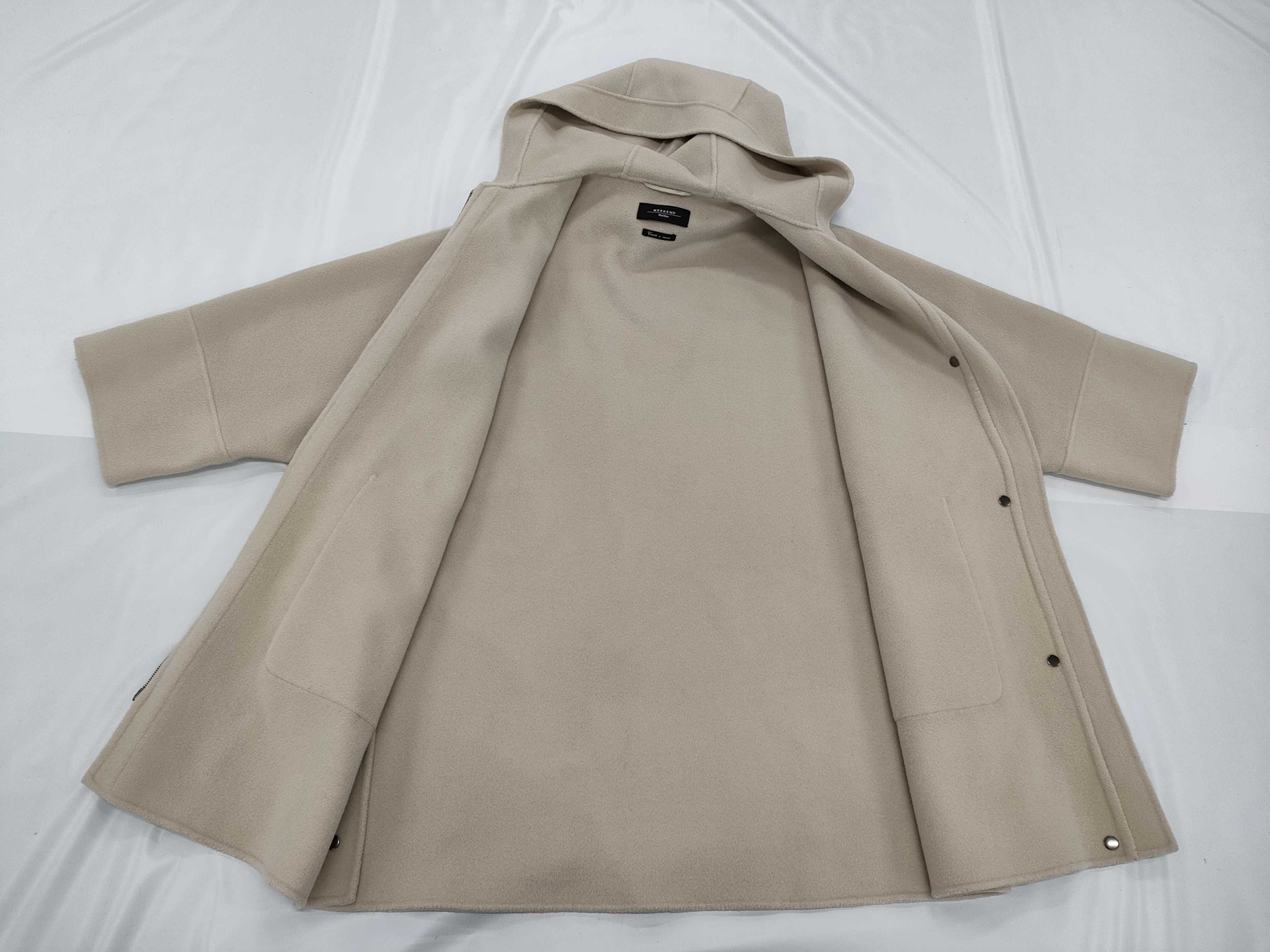 WEEKEND MAXMARA Weekend Max Mara Hooded Coat Size 38