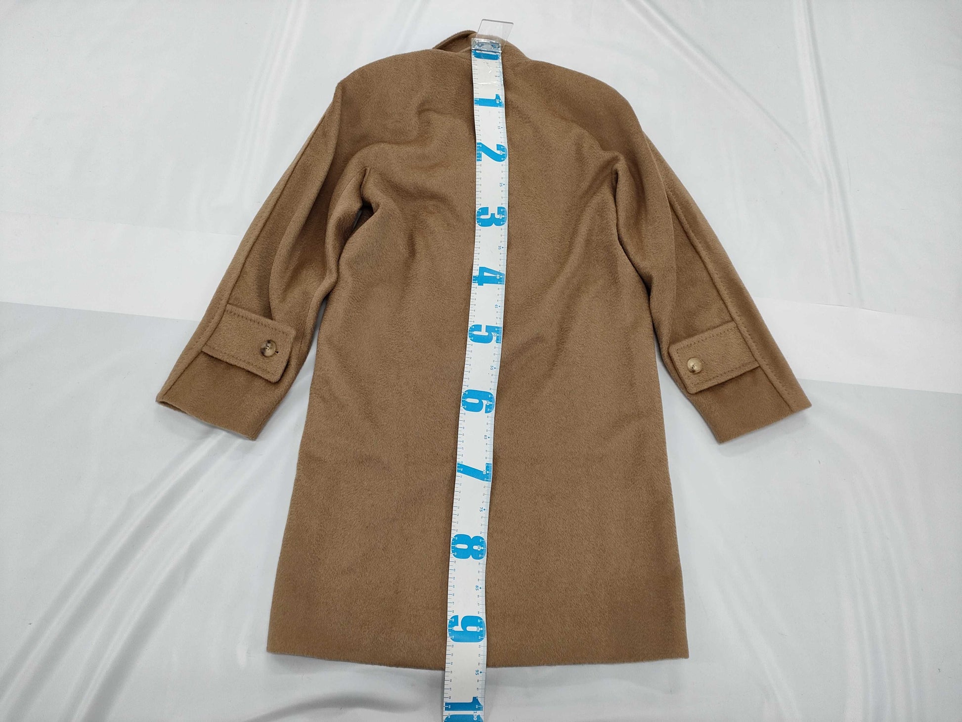 MaxMara MAXMARA Camel 100% Coat Size 38