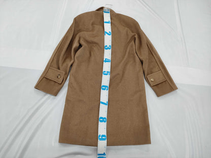 MaxMara MAXMARA Camel 100% Coat Size 38