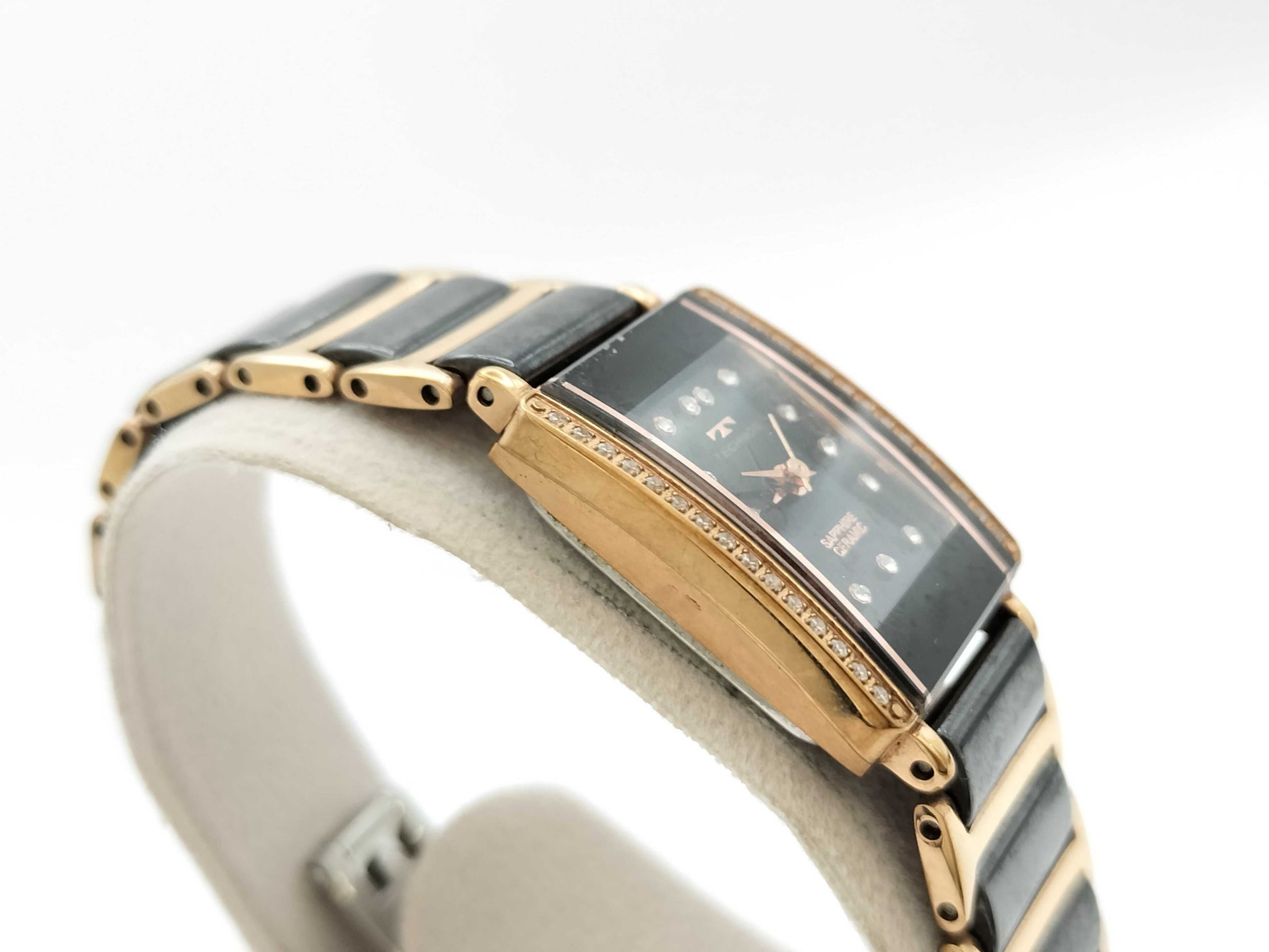 Technos T9872 Quartz Black Dial Women's Watch