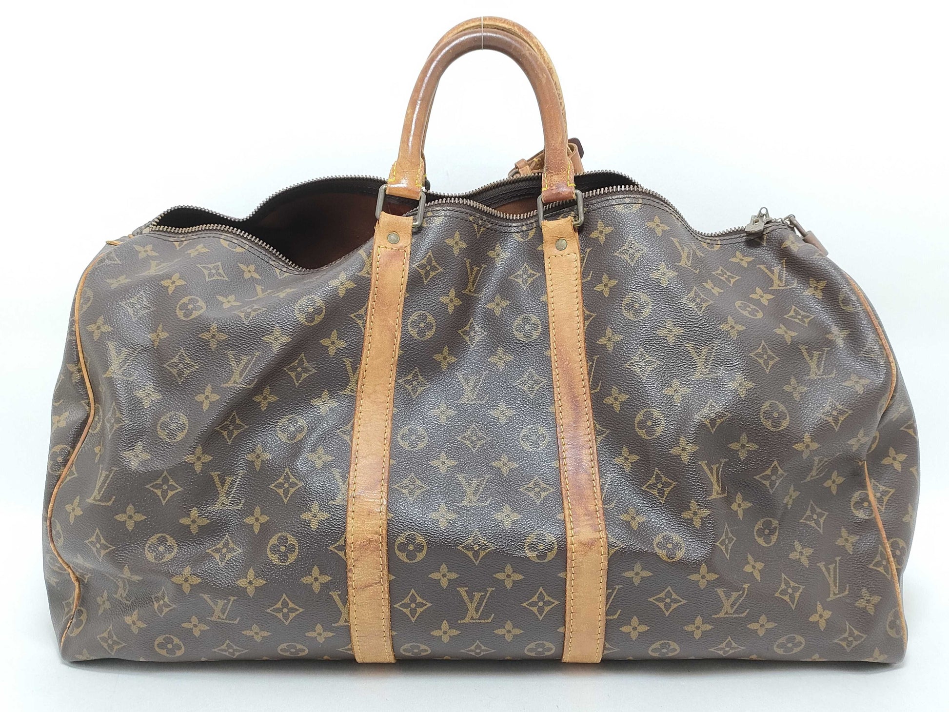 LOUIS VUITTON Monogram Monogram Keypol 45 Boston Bag