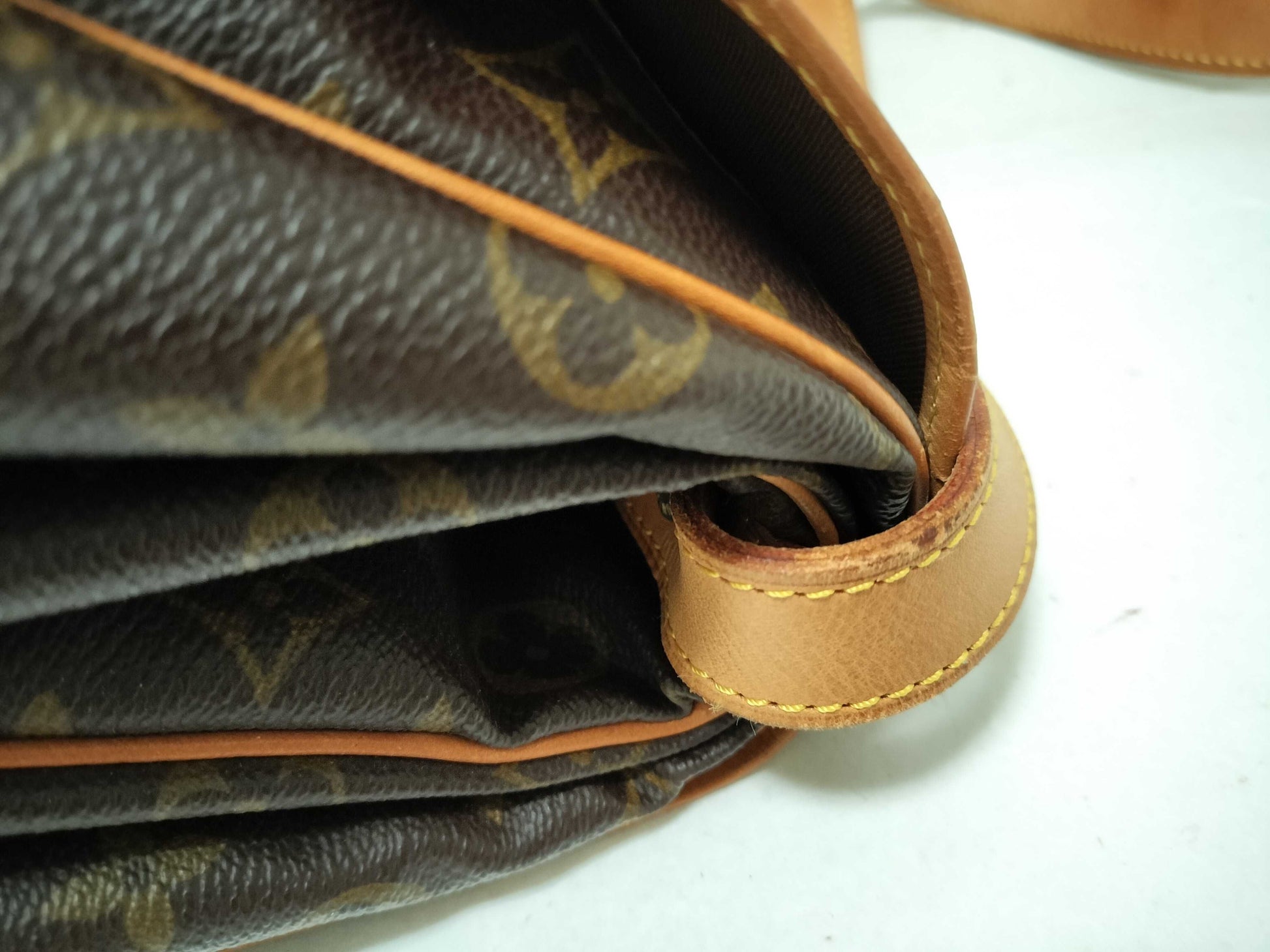 LOUIS VUITTON Monogram Saumur 35 Shoulder Bag