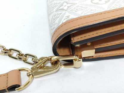 LOUIS VUITTON LV Louis Vuitton Dauphine MM Monogram Reverse M59483 RFID Enabled Handbag
