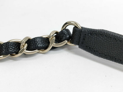 CHANEL CHANEL Chain Shoulder Bag Mini Matelasse Caviar Skin Random Plate UGOLA61H Box Shoulder Bag