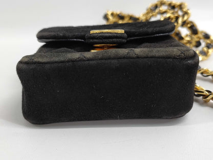 CHANEL CHANEL Mini Shoulder Bag Matelasse Velour Chain Shoulder Push Lock 1652015 No. 1 Shoulder Bag