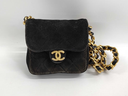 CHANEL CHANEL Mini Shoulder Bag Matelasse Velour Chain Shoulder Push Lock 1652015 No. 1 Shoulder Bag