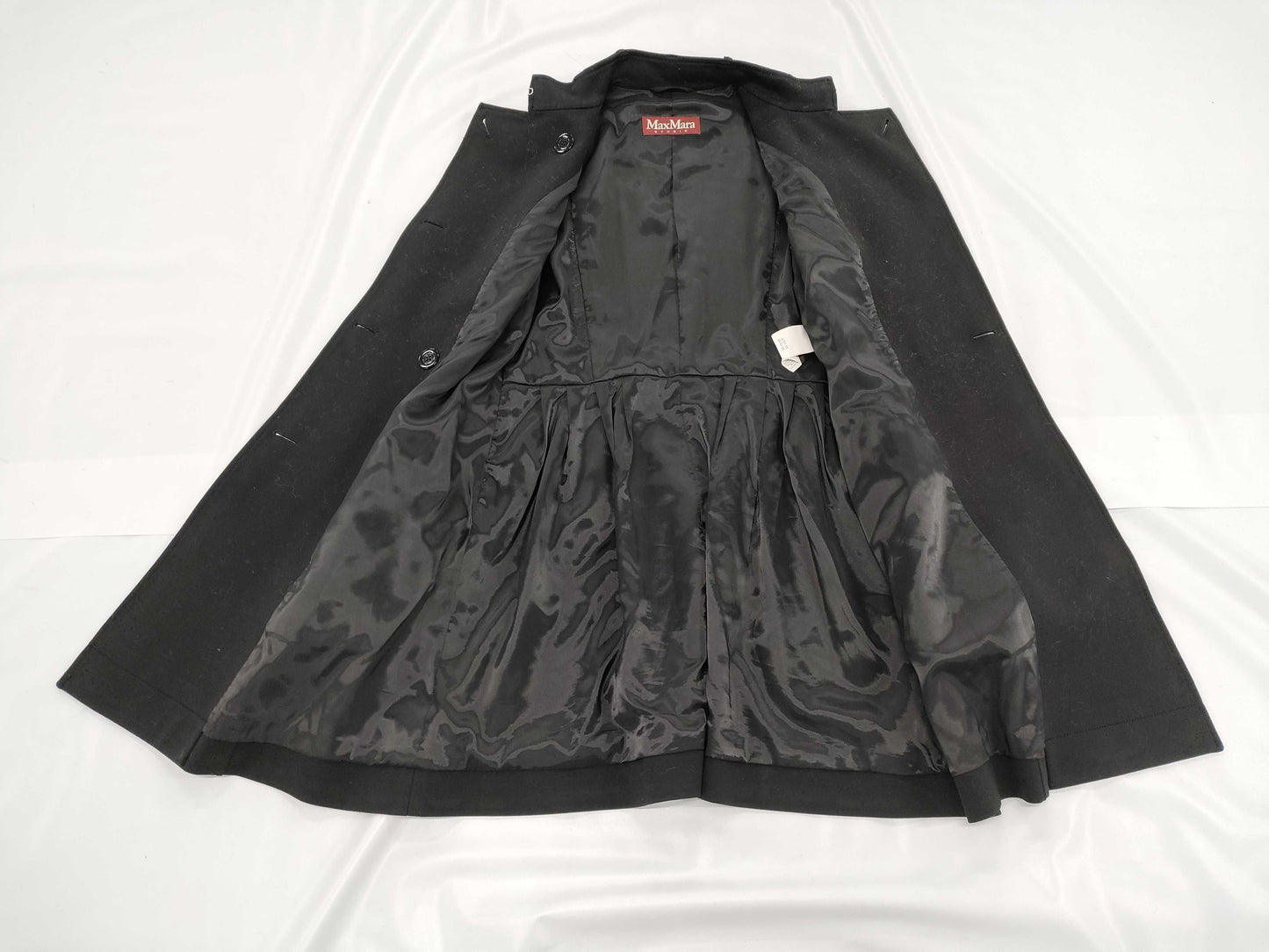 MaxMara coat, black, size 42