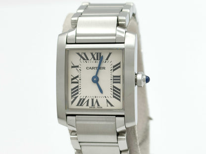 Cartier Tank Francaise SM W51008Q3 2384 734840UF Quartz Women's Watch
