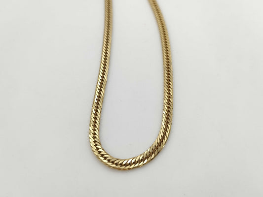 8-sided triple K18 18.6g Kihei necklace 