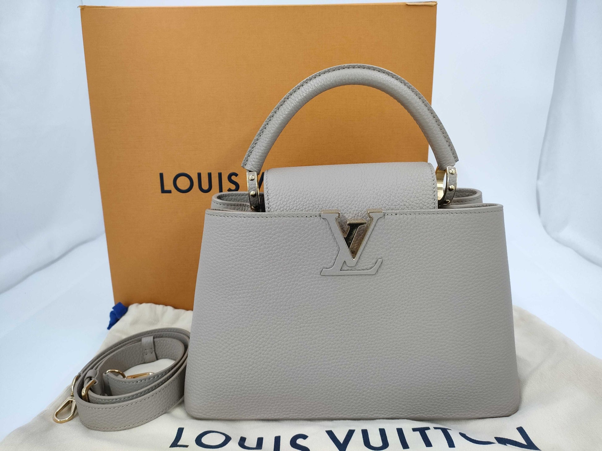 LOUIS VUITTON Louis Vuitton Capucine MM Handbag