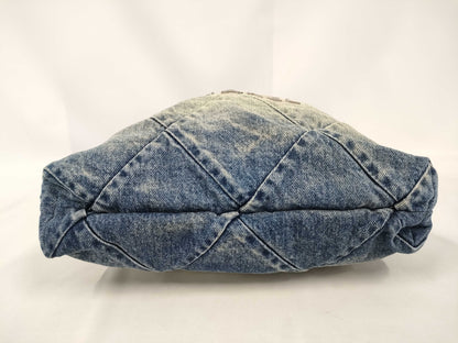 CHANEL CHANEL Backpack CHANEL 22 / CHANEL 22 Backpack Indigo Blue Denim Backpack