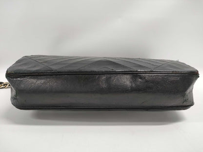 CHANEL CHANEL Shoulder Bag V Stitch Lambskin Bushlock Shoulder Bag