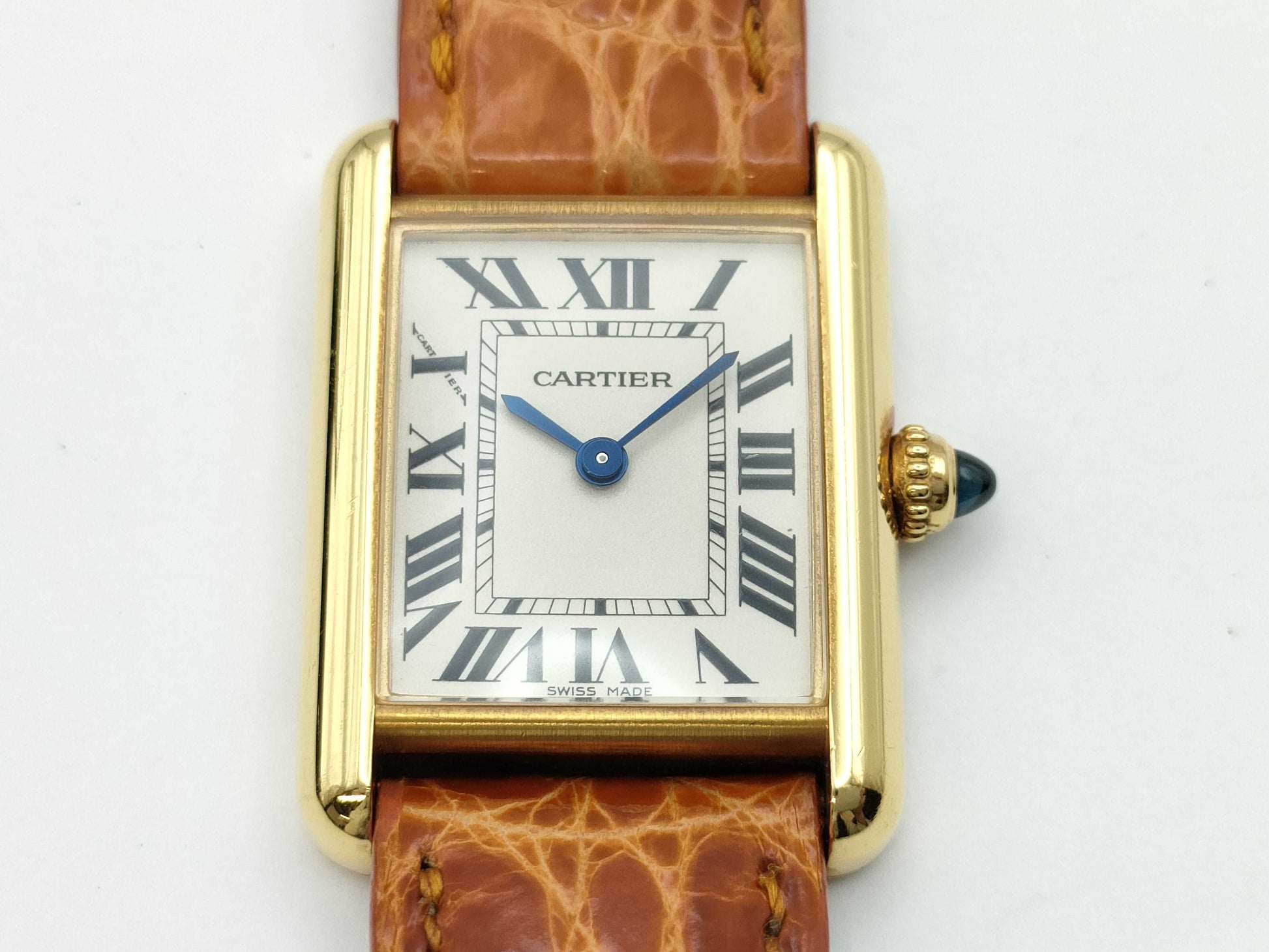 Cartier Tanni Louis W1529856 2442 392295MG Quartz K18 Women's Watch