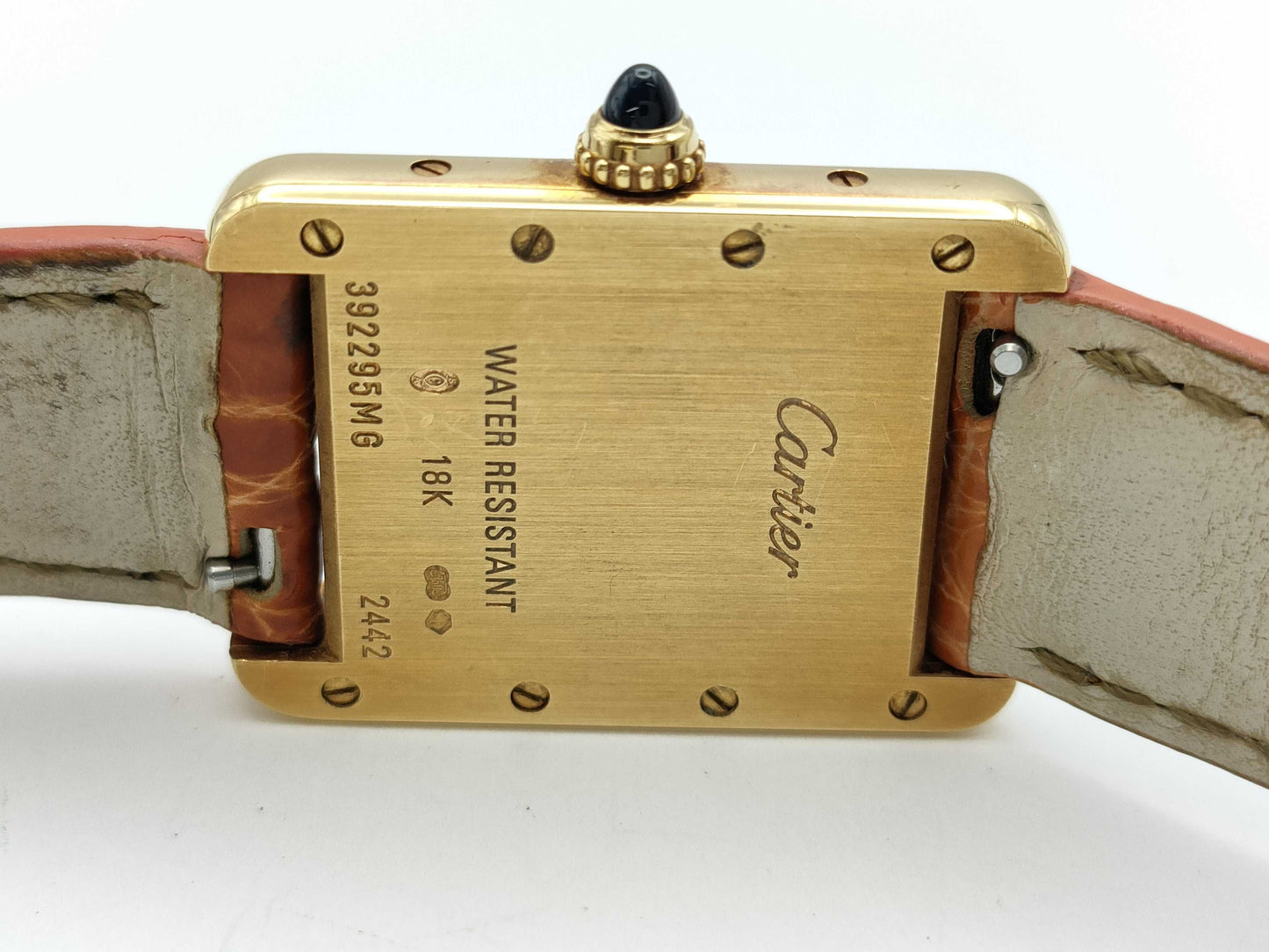 Cartier Tanni Louis W1529856 2442 392295MG Quartz K18 Women's Watch