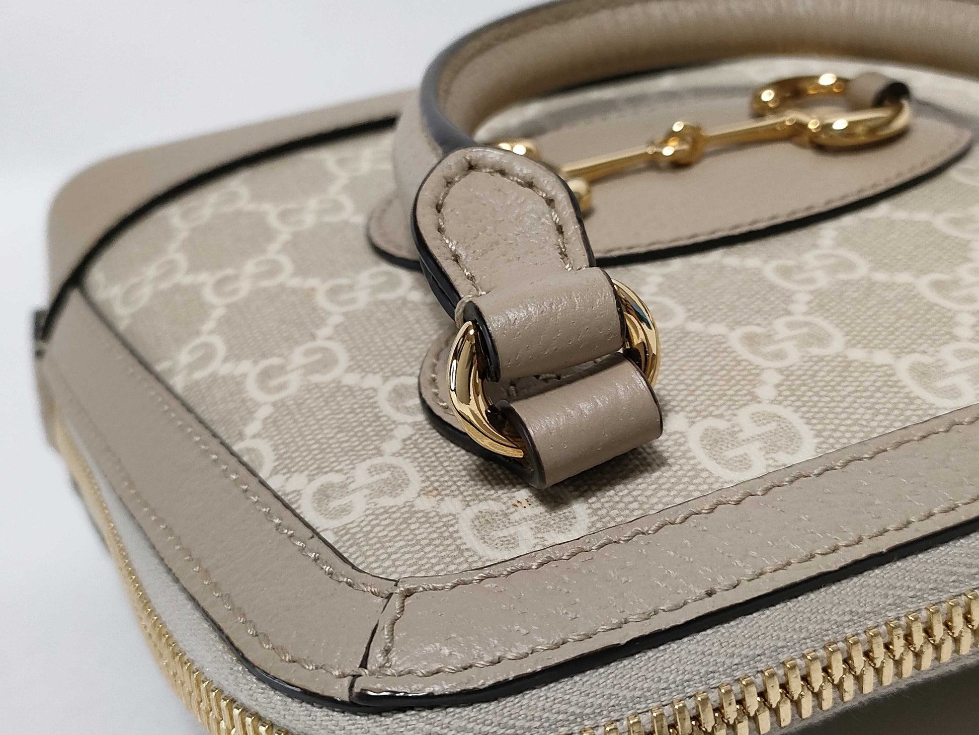 GUCCI GG Horsebit 1955 Handbag