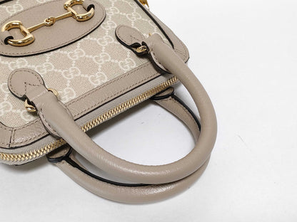 GUCCI GG Horsebit 1955 Handbag