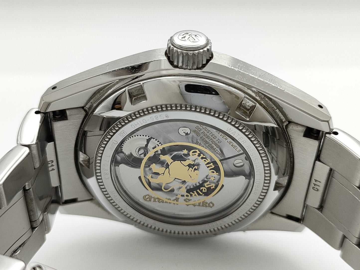 SEIKO Heritage Collection 9S85-01H0 170383 Automatic Blue Dial Men's Watch