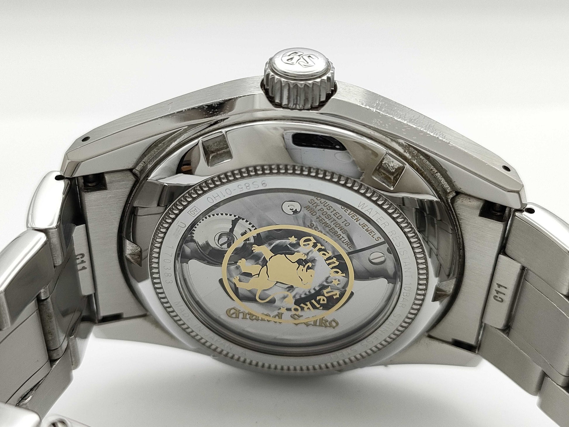 SEIKO Heritage Collection 9S85-01H0 170383 Automatic Blue Dial Men's Watch