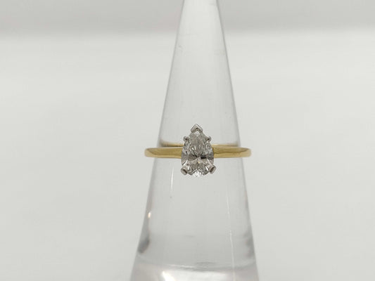 Tiffany & Co. Diamond 18K/PLAT 2.9g Ring 