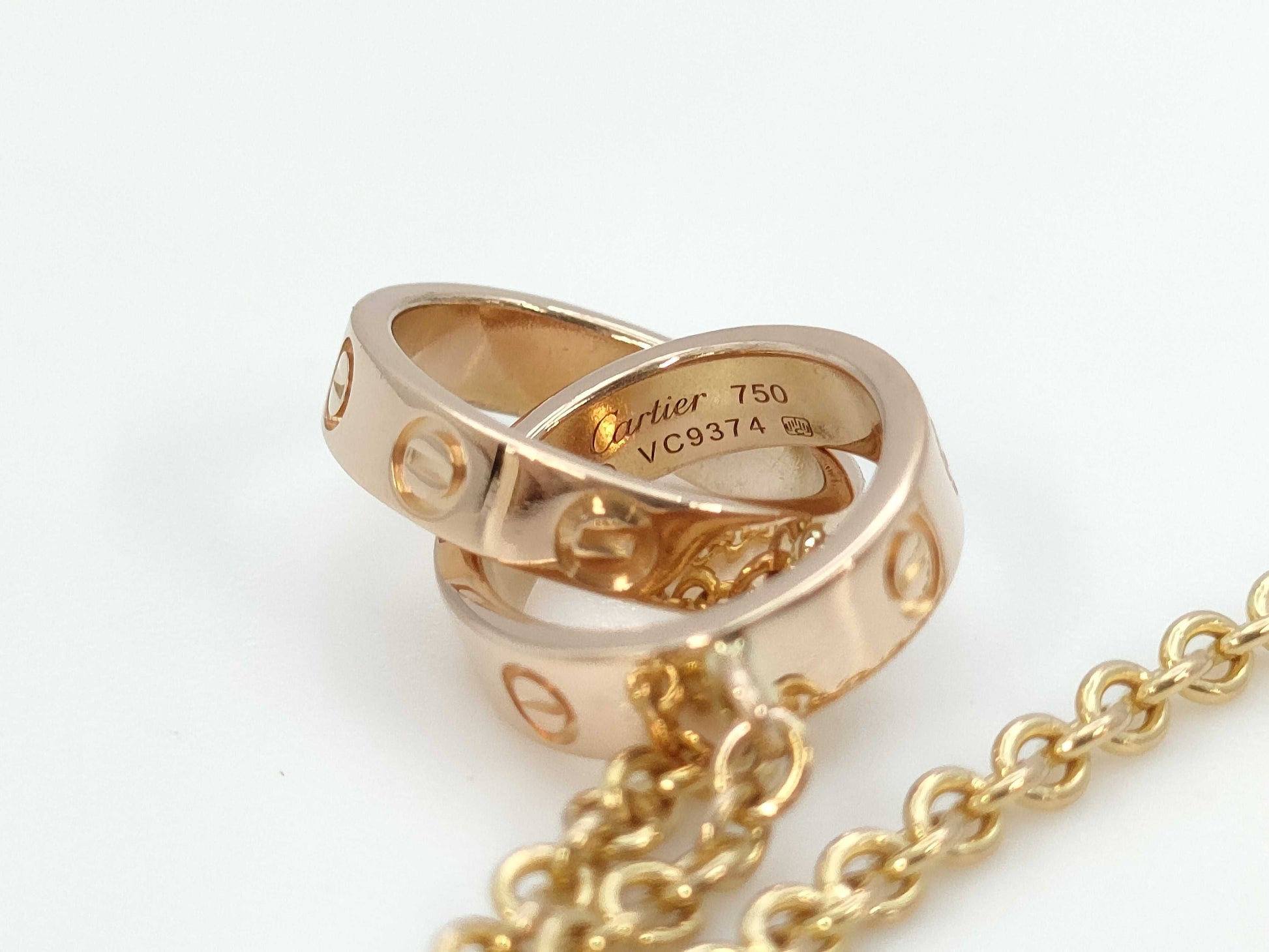 Cartier Baby Love PG 750 6.9g Necklace