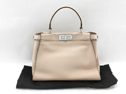 FENDI Peekaboo Iconic Medium Handbag/Selleria 8BN290 Handbag
