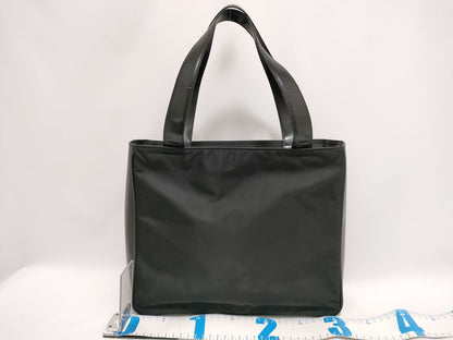 PRADA Nylon PRADA Prada Nylon x Enamel Handbag Black Handbag