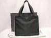 PRADA Nylon PRADA Prada Nylon x Enamel Handbag Black Handbag