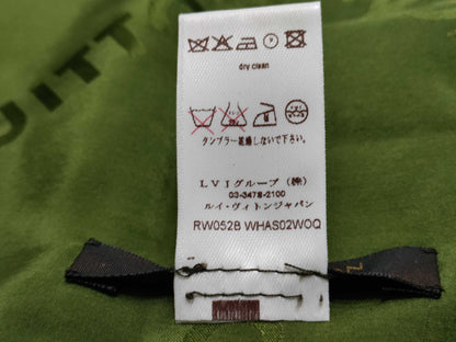 LOUIS VUITTON Damier Shawl Khaki RW052B Scarf