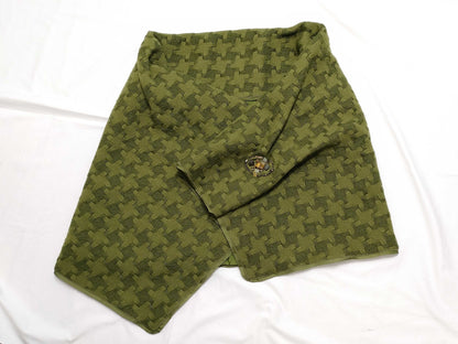 LOUIS VUITTON Damier Shawl Khaki RW052B Scarf