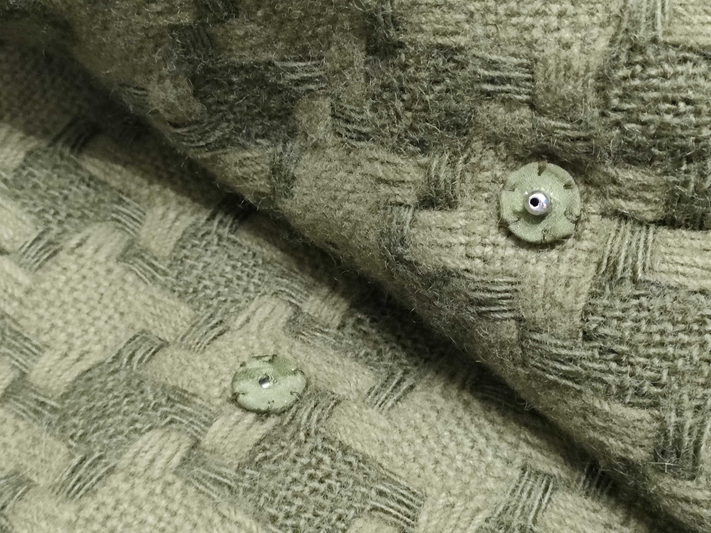 LOUIS VUITTON Damier Shawl Khaki RW052B Scarf