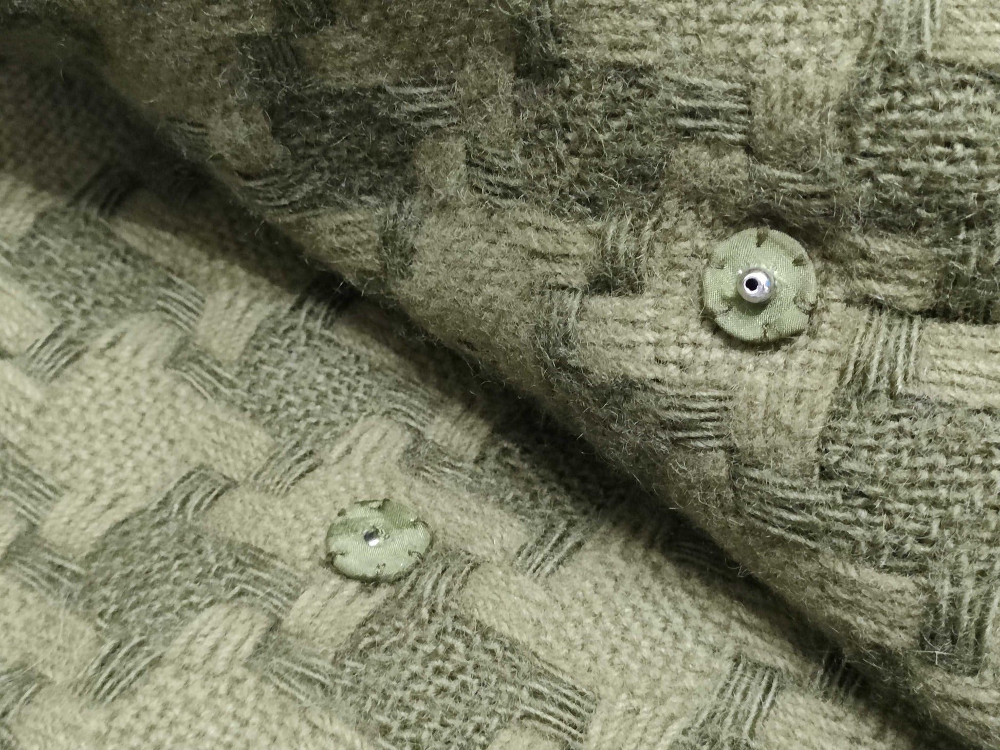 LOUIS VUITTON Damier Shawl Khaki RW052B Scarf