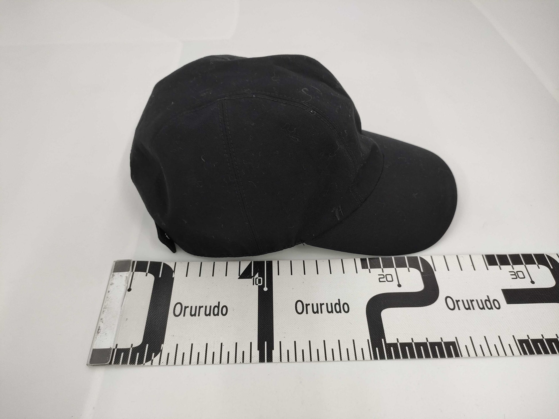 HERMES Serie Button Cap Black #58 Other Accessories