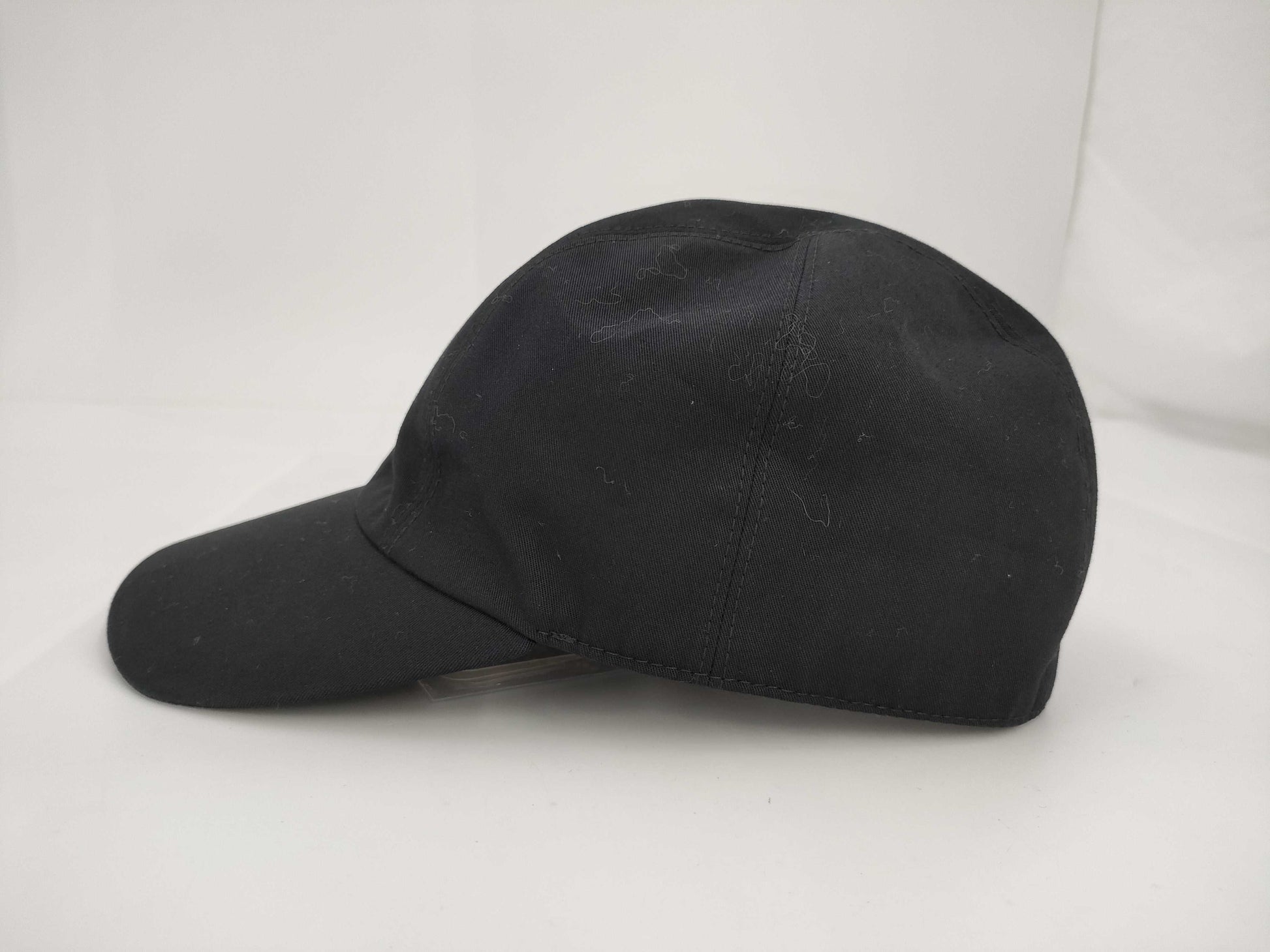 HERMES Serie Button Cap Black #58 Other Accessories