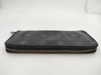 LOUIS VUITTON Monogram Eclipse Zippy Wallet Vertical M62295 IC Wallet