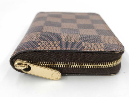 LOUIS VUITTON Damier Zippy Coin Purse N63070 TS4107 Card Case, Pass Case, Business Card Case