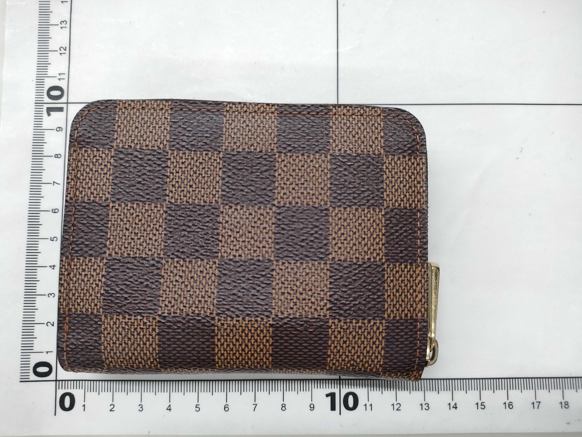 LOUIS VUITTON Damier Zippy Coin Purse N63070 TS4107 Card Case, Pass Case, Business Card Case