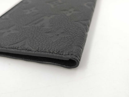 LOUIS VUITTON Monogram Empreinte Folio M68592 BC4129 Black Other Accessories